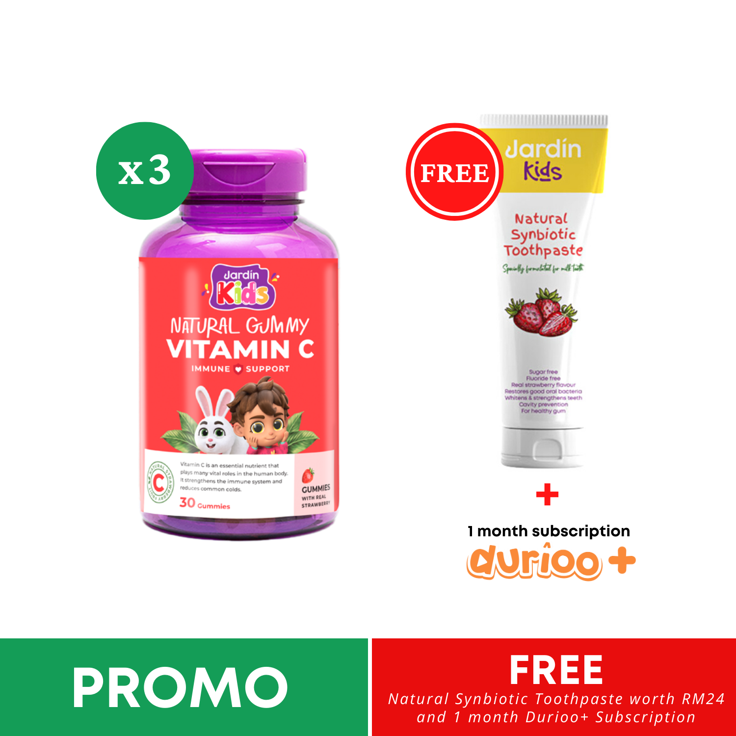 Herbitus | [TRIO] Vitamin C Natural Gummy